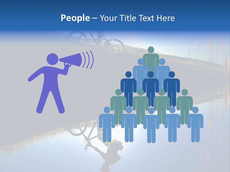 Blur Blurry Silhouette PowerPoint Template