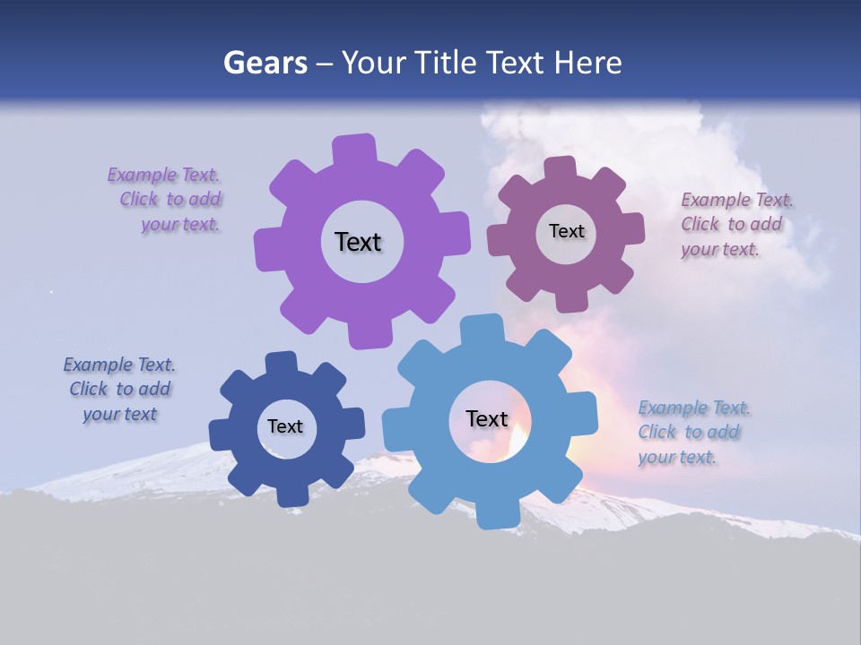 Rocks Yellow Italy PowerPoint Template