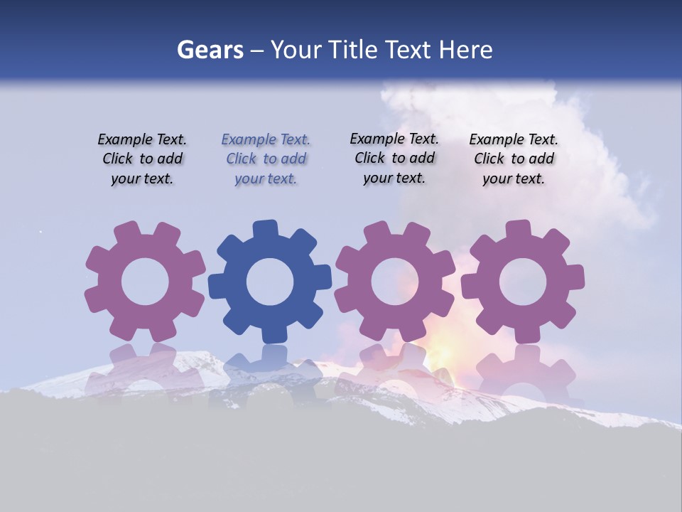 Rocks Yellow Italy PowerPoint Template