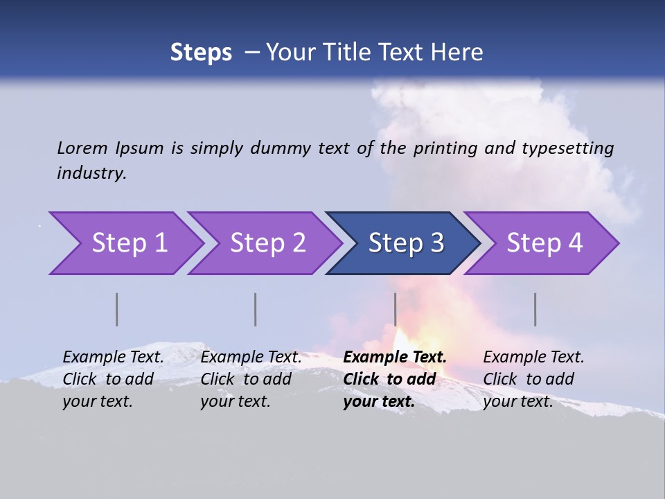 Rocks Yellow Italy PowerPoint Template