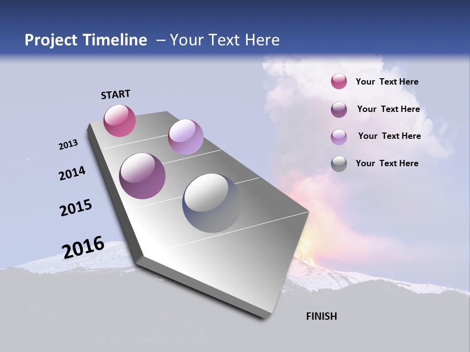 Rocks Yellow Italy PowerPoint Template