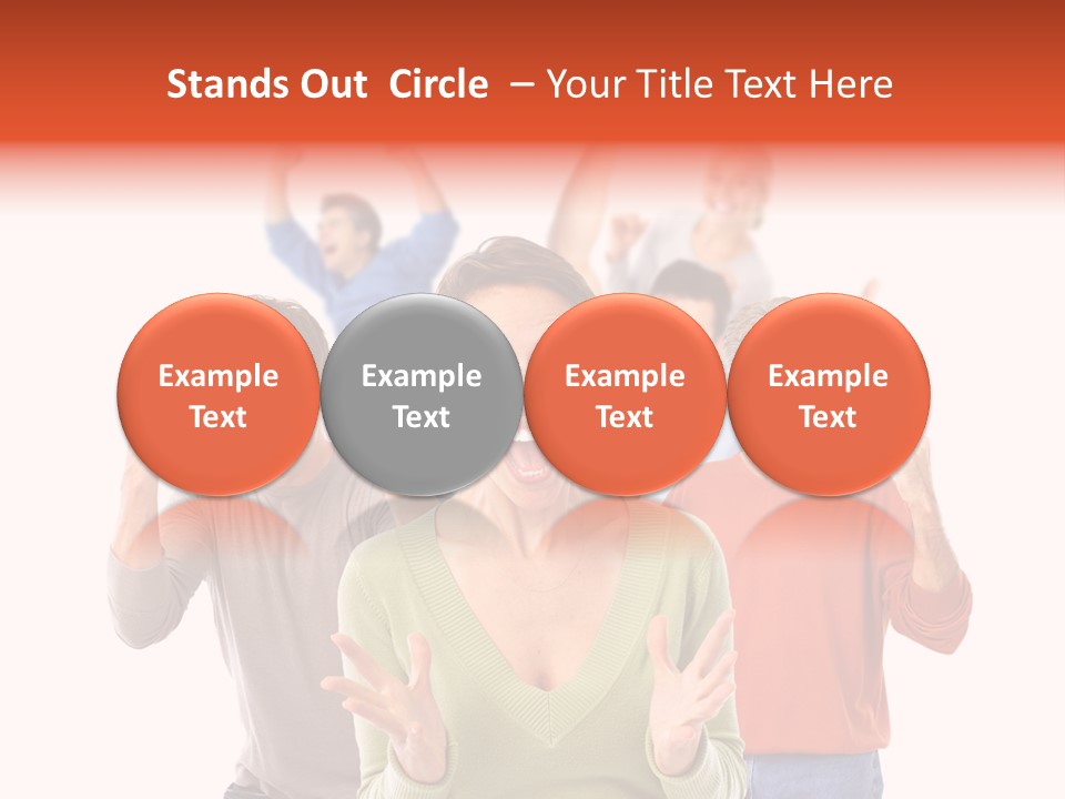 Cry Male Girl PowerPoint Template