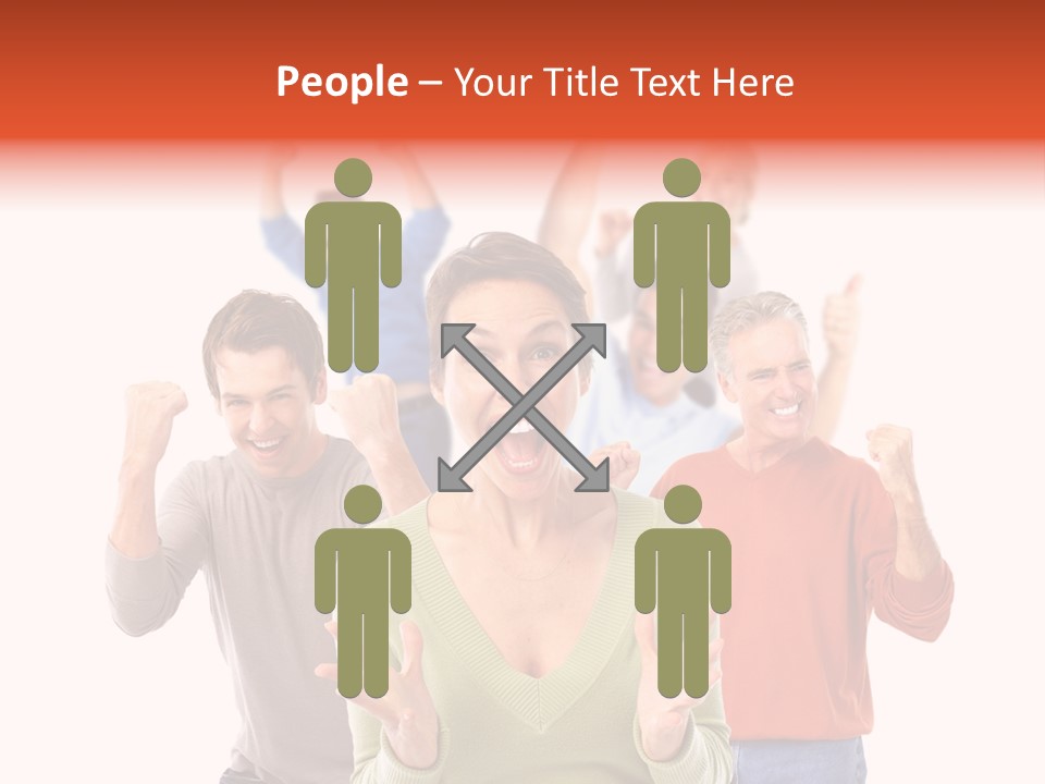 Cry Male Girl PowerPoint Template