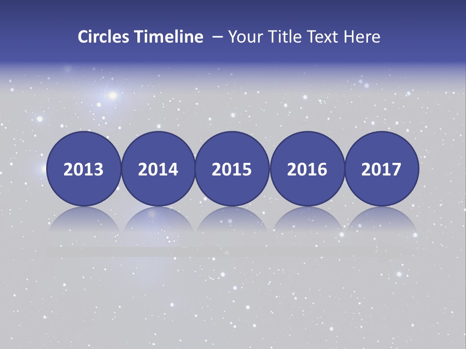 Milkyway Nature Astrophotography PowerPoint Template