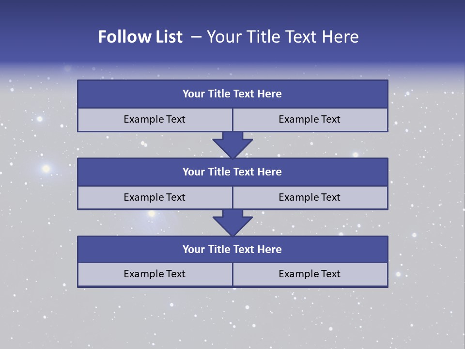 Milkyway Nature Astrophotography PowerPoint Template