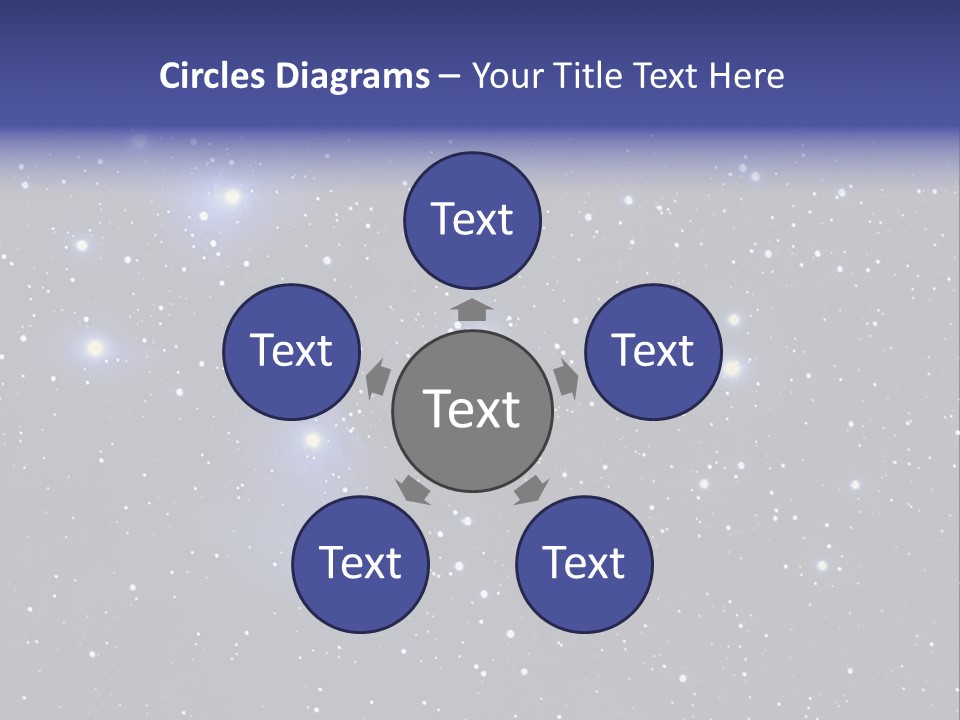 Milkyway Nature Astrophotography PowerPoint Template