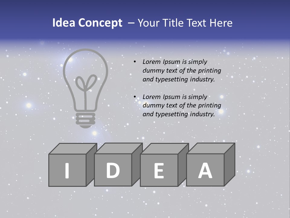 Milkyway Nature Astrophotography PowerPoint Template