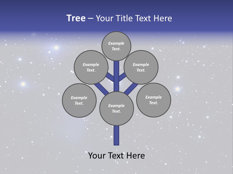Milkyway Nature Astrophotography PowerPoint Template