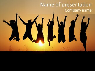 Team People Water PowerPoint Template