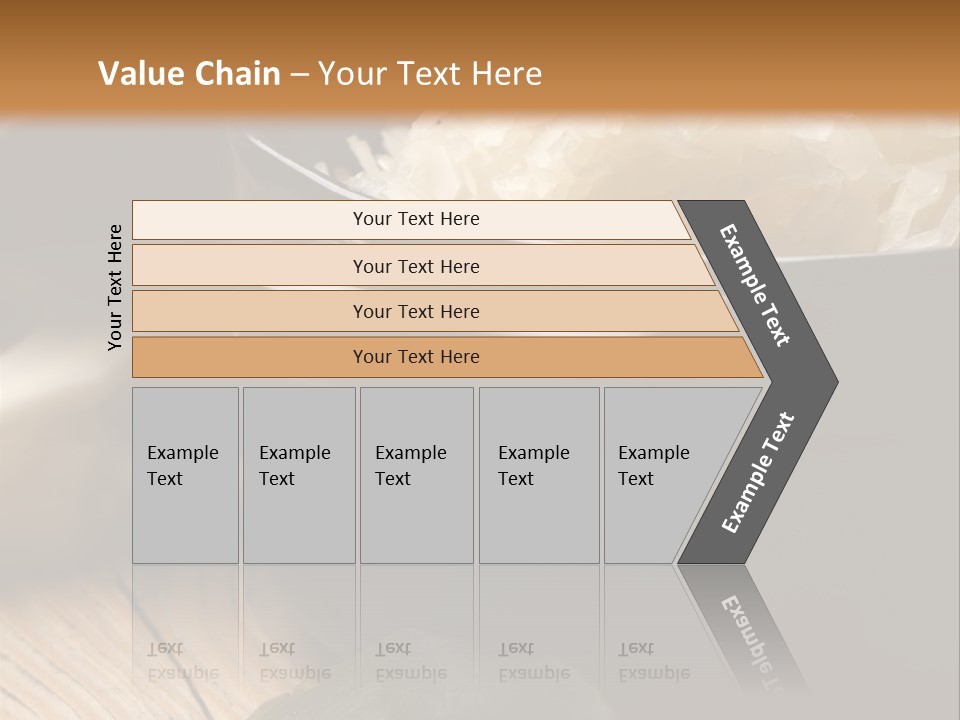 Freshness German Cuisine Sauerkraut PowerPoint Template