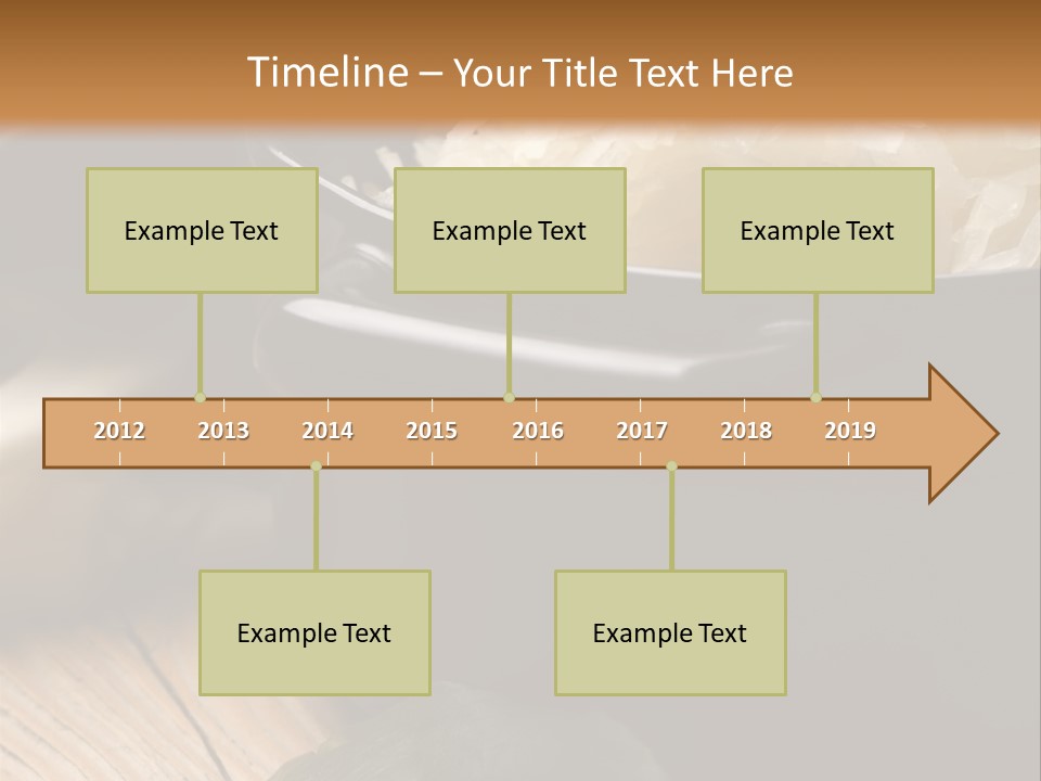 Freshness German Cuisine Sauerkraut PowerPoint Template