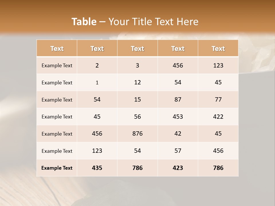 Freshness German Cuisine Sauerkraut PowerPoint Template