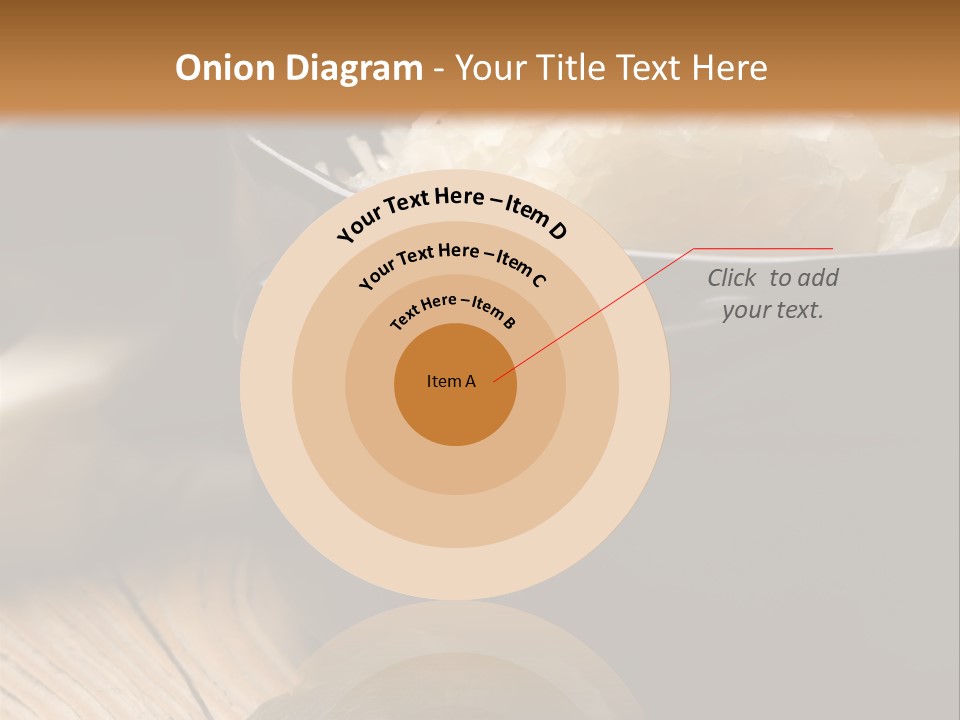 Freshness German Cuisine Sauerkraut PowerPoint Template