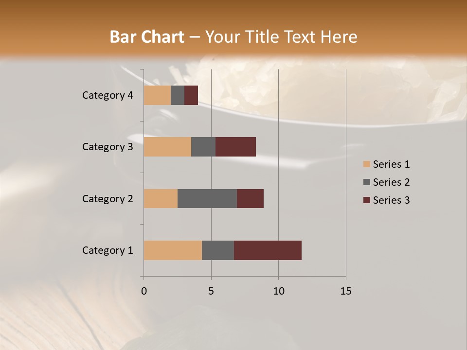 Freshness German Cuisine Sauerkraut PowerPoint Template
