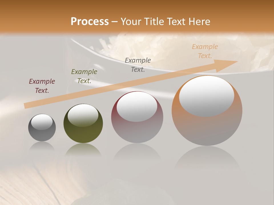 Freshness German Cuisine Sauerkraut PowerPoint Template