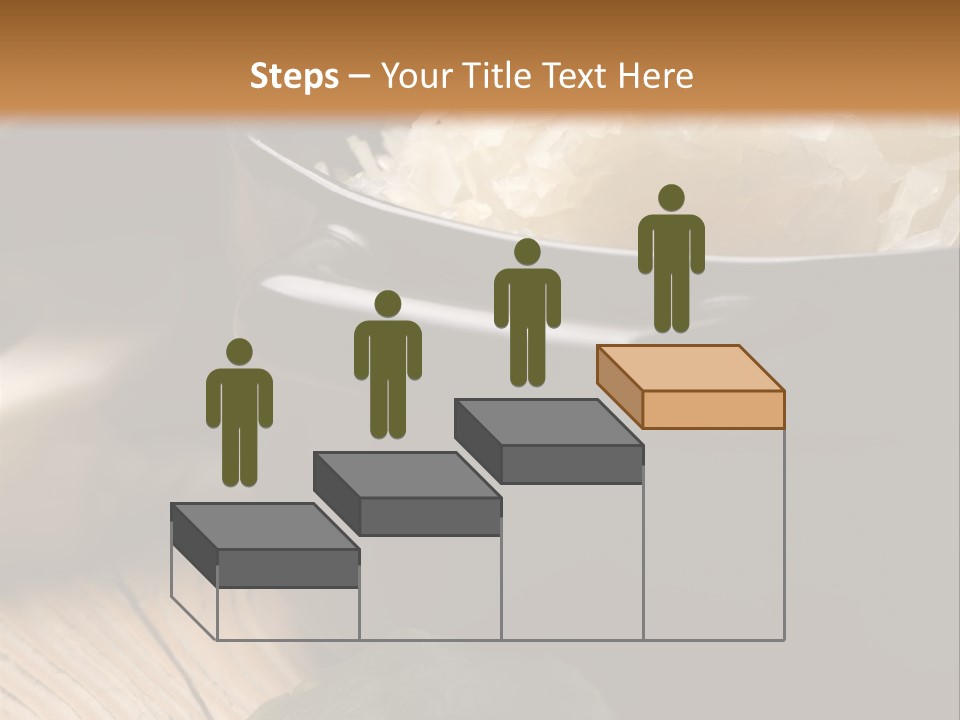 Freshness German Cuisine Sauerkraut PowerPoint Template