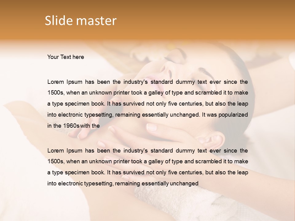 Sensual Fresh Healthcare PowerPoint Template