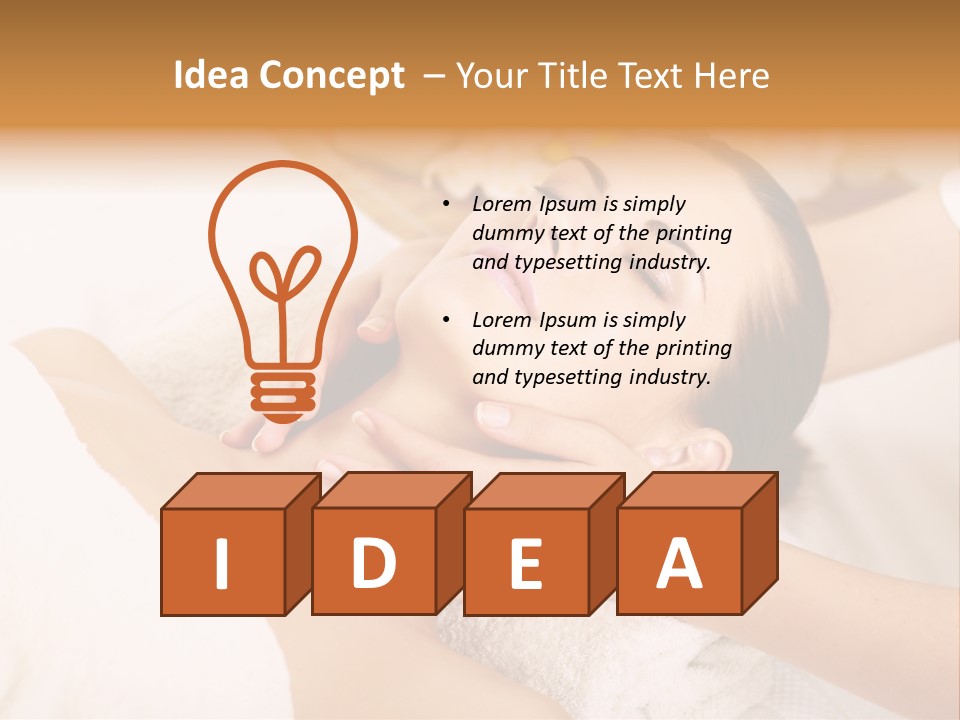 Sensual Fresh Healthcare PowerPoint Template