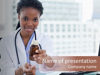 Medical Occupation Office PowerPoint Template