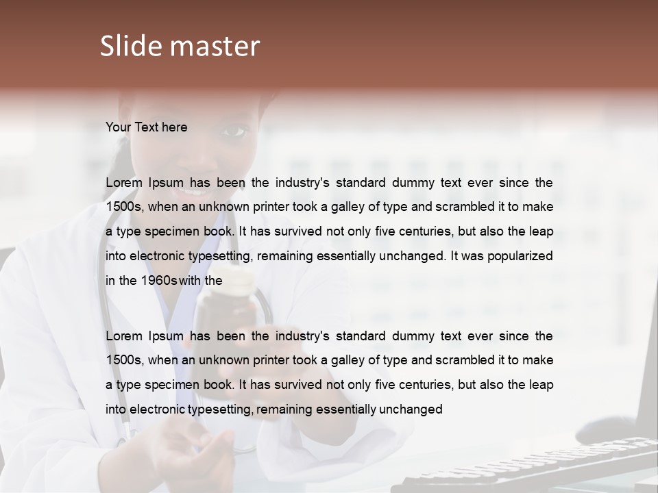 Medical Occupation Office PowerPoint Template