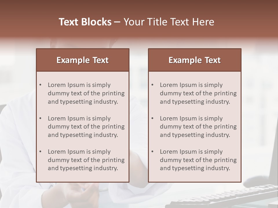 Medical Occupation Office PowerPoint Template