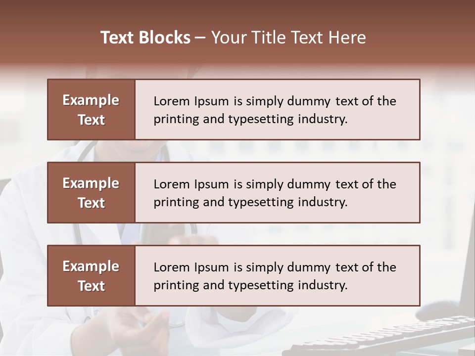 Medical Occupation Office PowerPoint Template