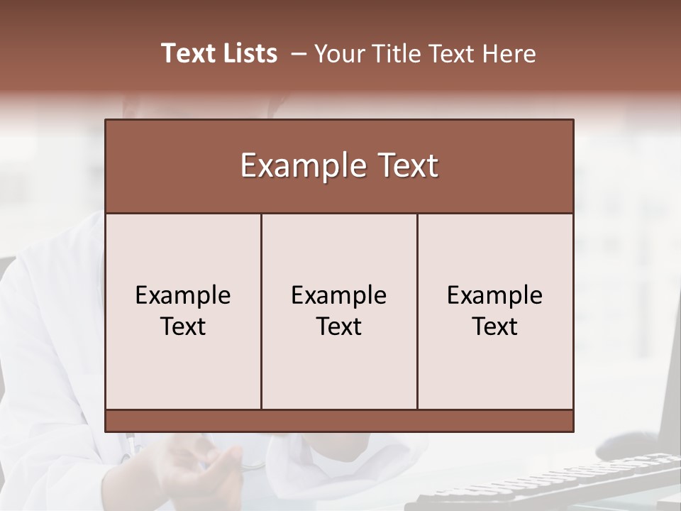Medical Occupation Office PowerPoint Template