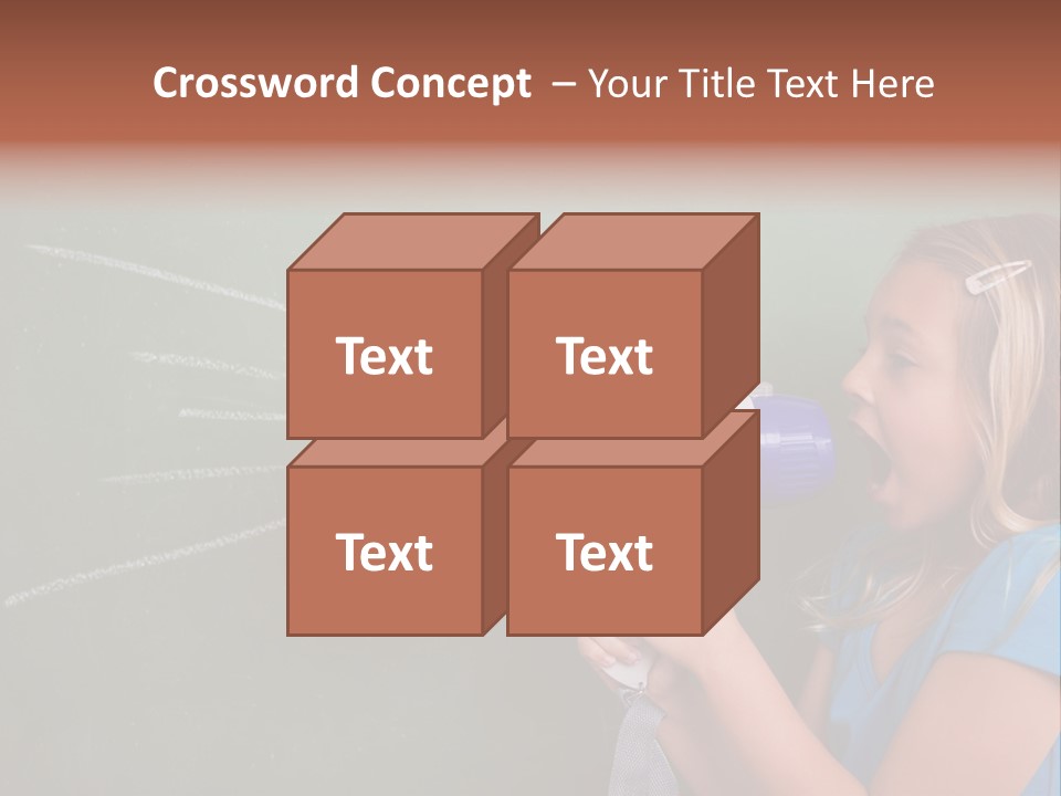 Talking Shout Scream PowerPoint Template