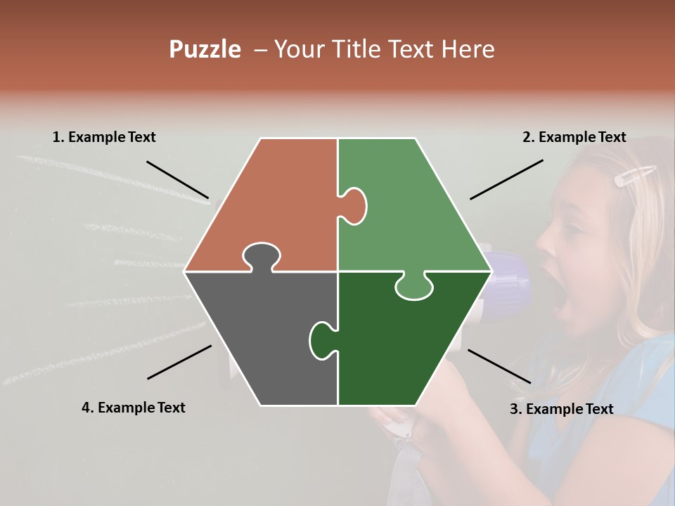 Talking Shout Scream PowerPoint Template