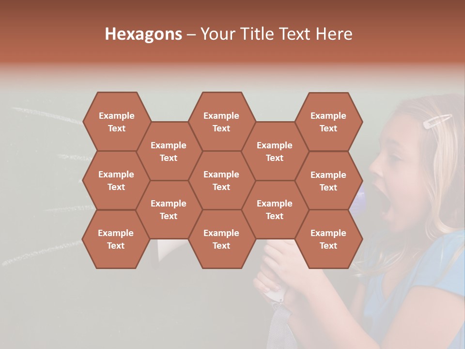 Talking Shout Scream PowerPoint Template