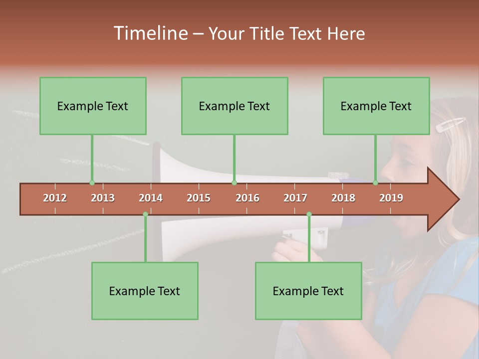 Talking Shout Scream PowerPoint Template