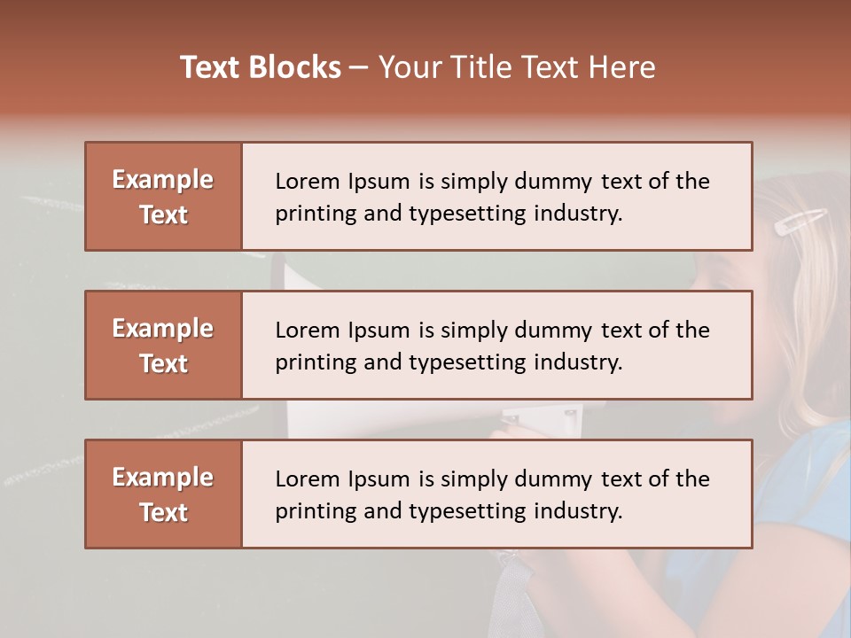 Talking Shout Scream PowerPoint Template
