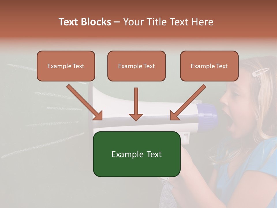 Talking Shout Scream PowerPoint Template