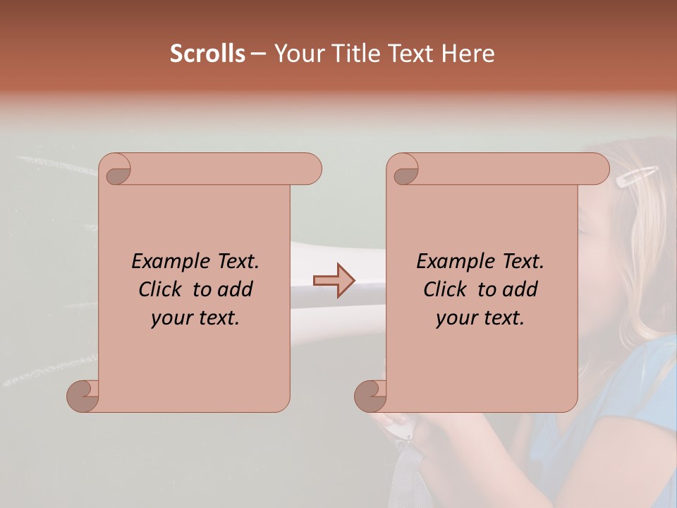 Talking Shout Scream PowerPoint Template