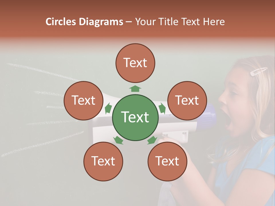 Talking Shout Scream PowerPoint Template