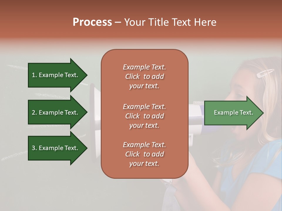 Talking Shout Scream PowerPoint Template