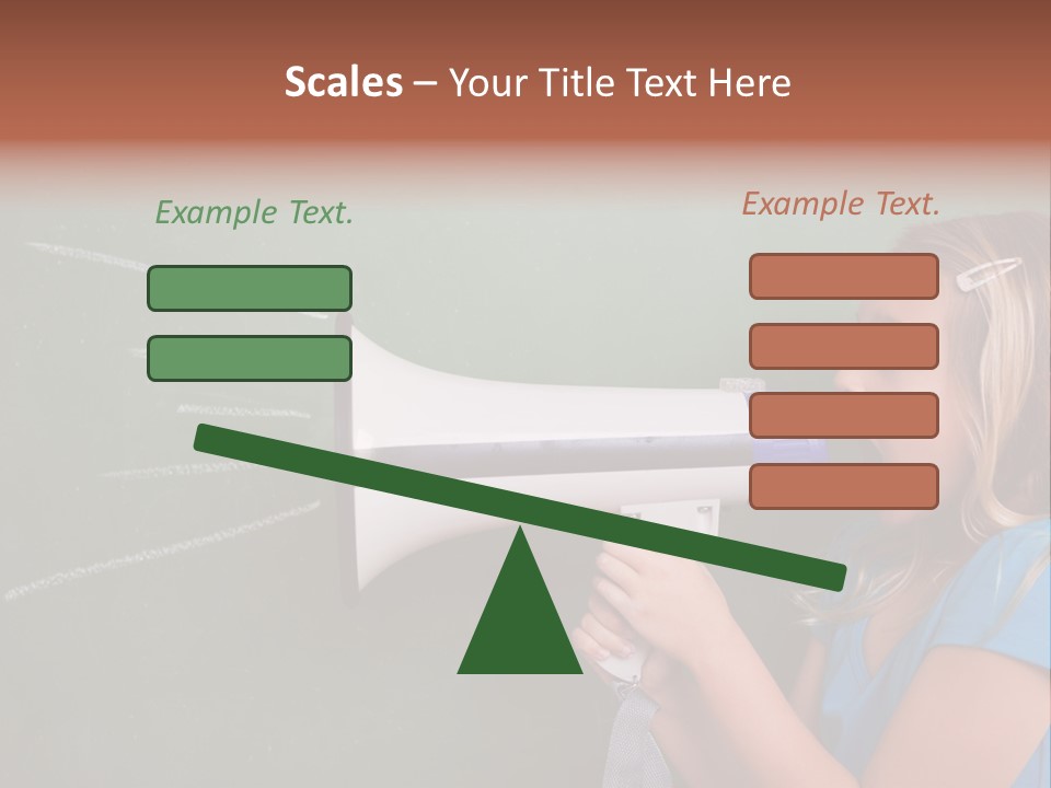 Talking Shout Scream PowerPoint Template