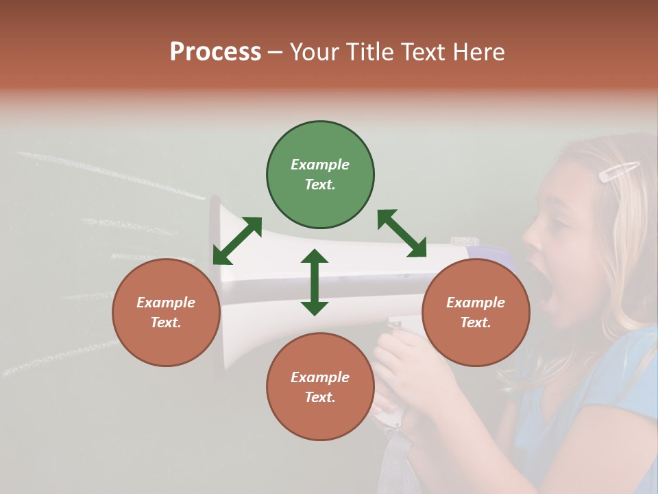 Talking Shout Scream PowerPoint Template