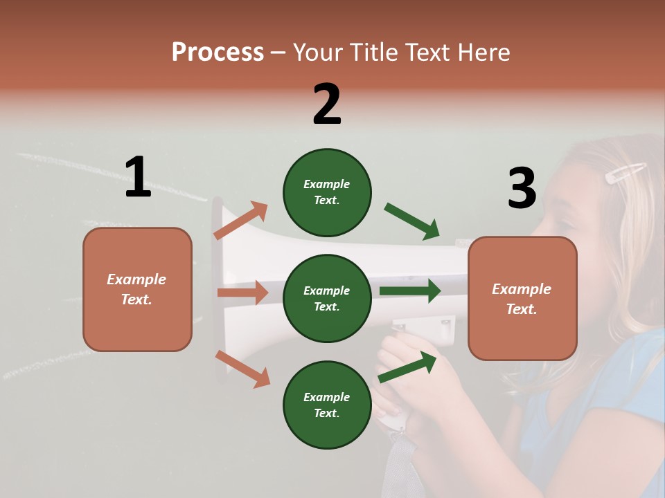 Talking Shout Scream PowerPoint Template