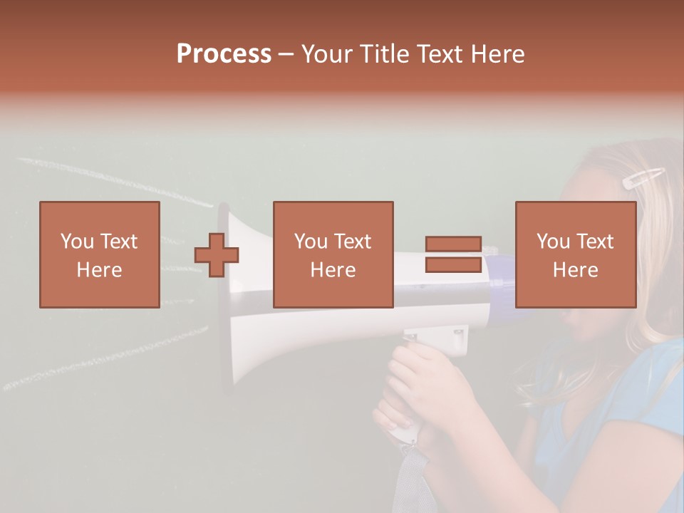 Talking Shout Scream PowerPoint Template