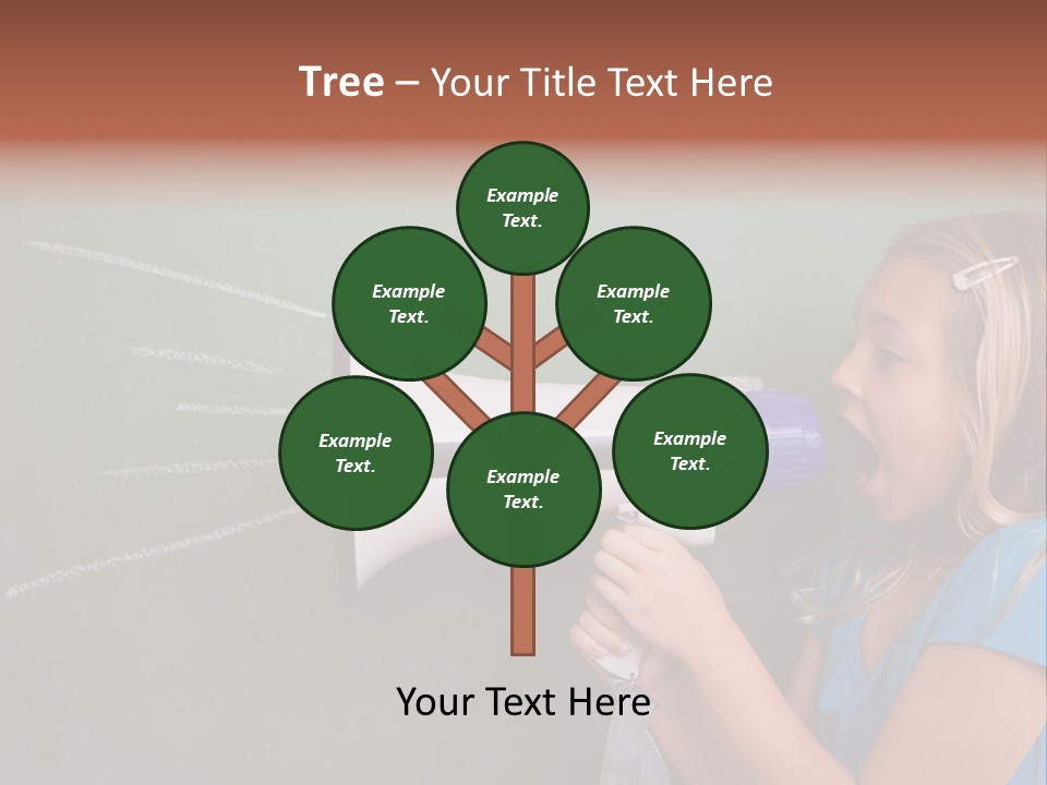 Talking Shout Scream PowerPoint Template