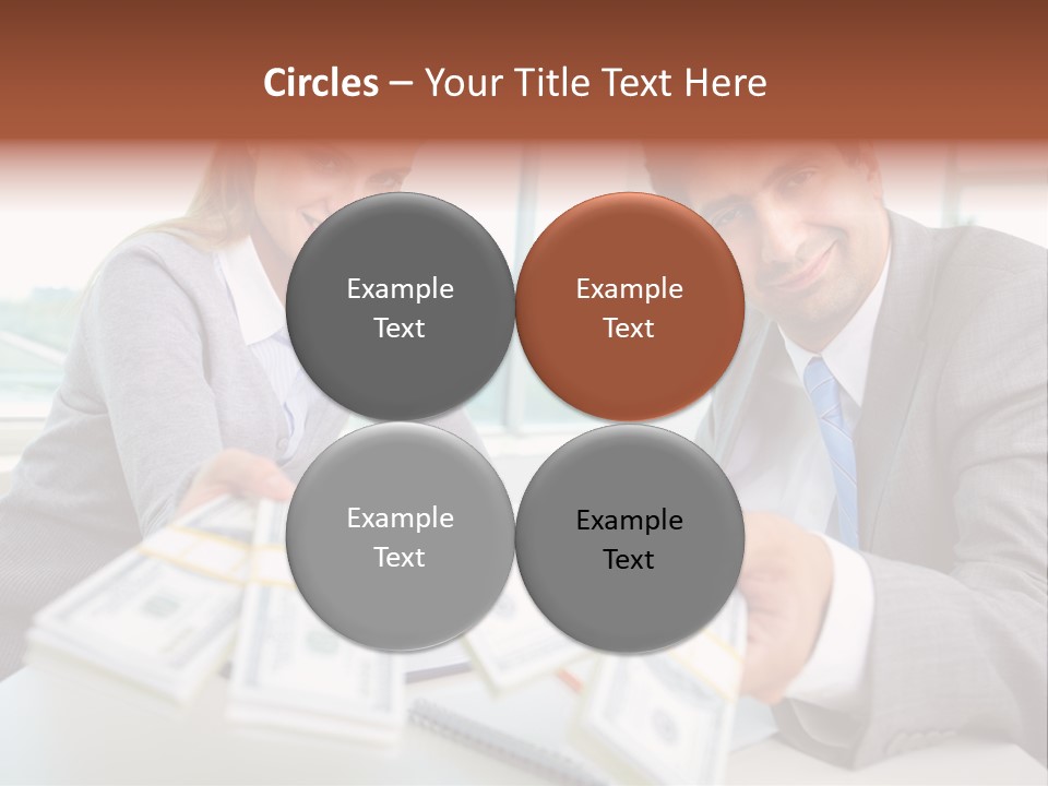 Manager Working Banking PowerPoint Template