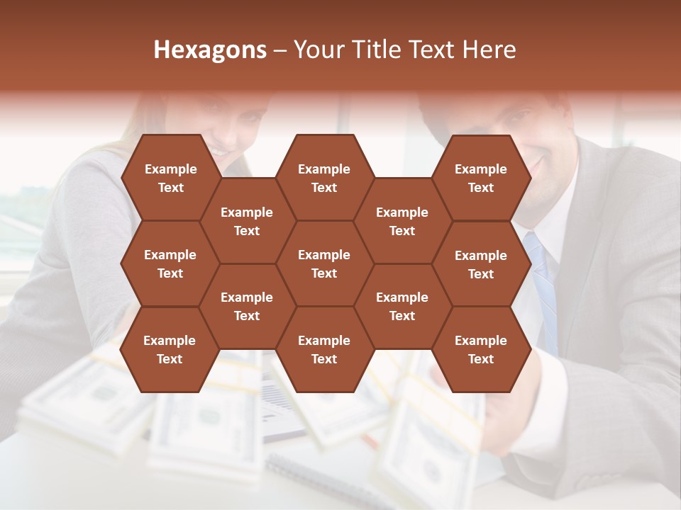 Manager Working Banking PowerPoint Template