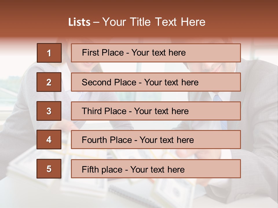 Manager Working Banking PowerPoint Template