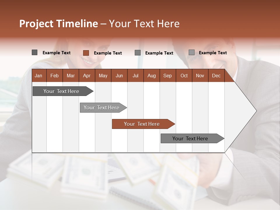 Manager Working Banking PowerPoint Template