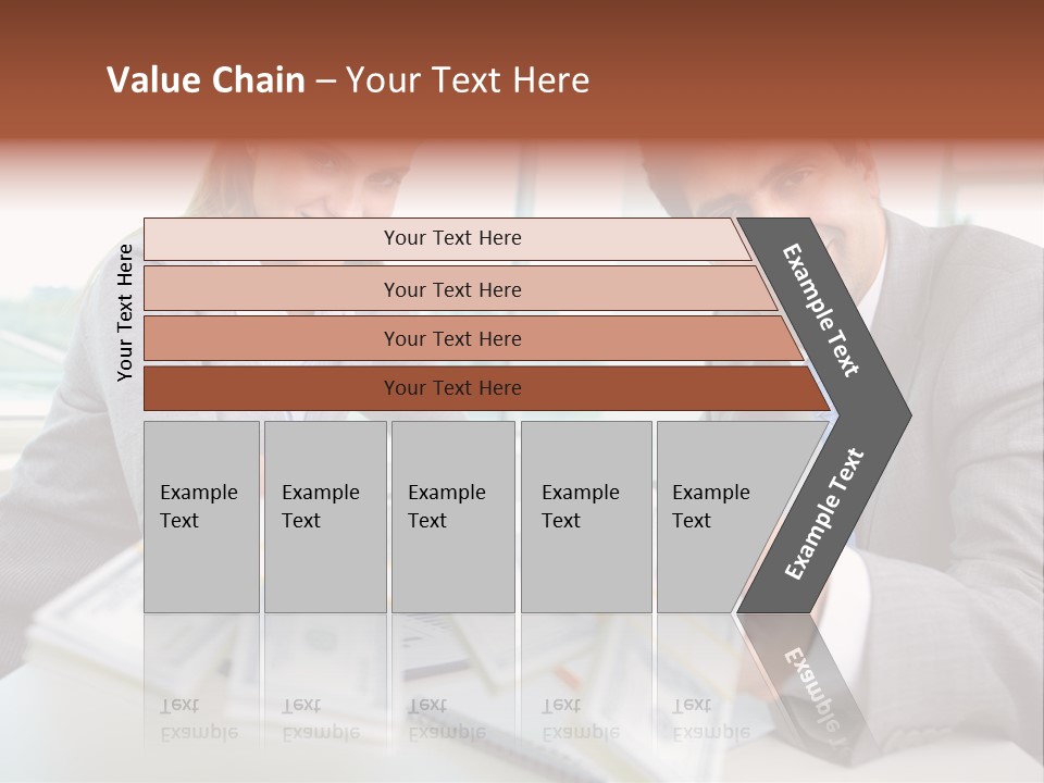Manager Working Banking PowerPoint Template