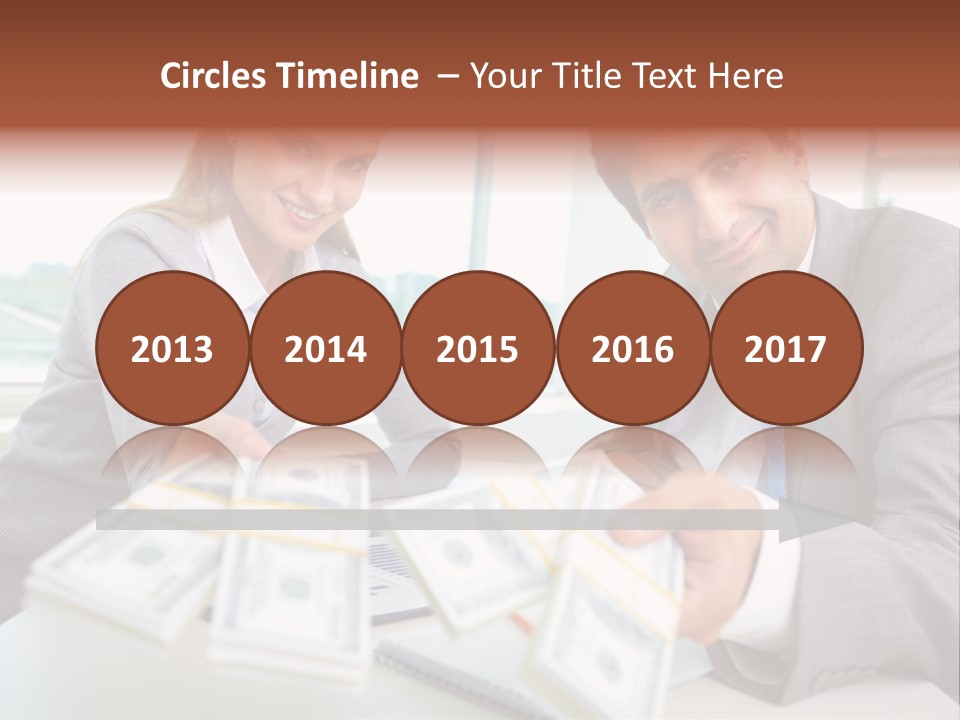 Manager Working Banking PowerPoint Template