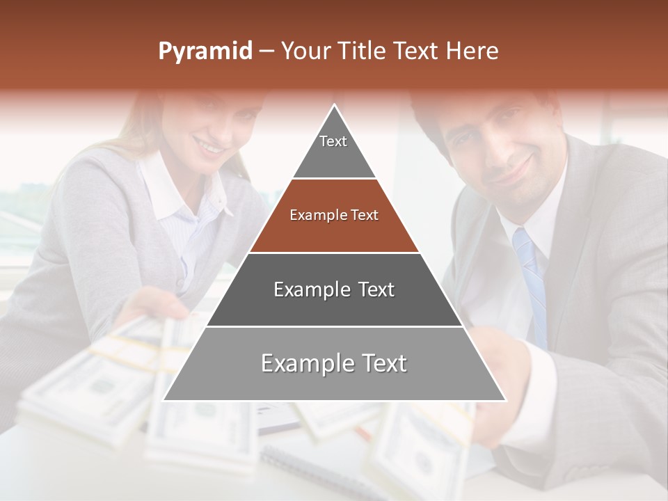 Manager Working Banking PowerPoint Template