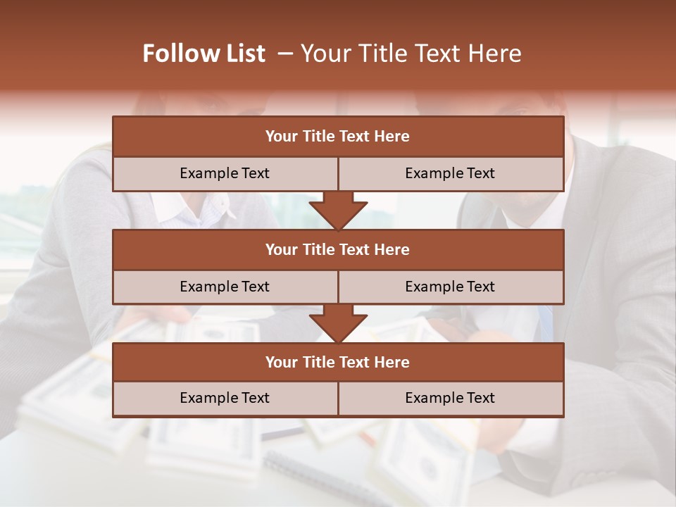 Manager Working Banking PowerPoint Template