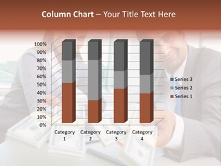 Manager Working Banking PowerPoint Template